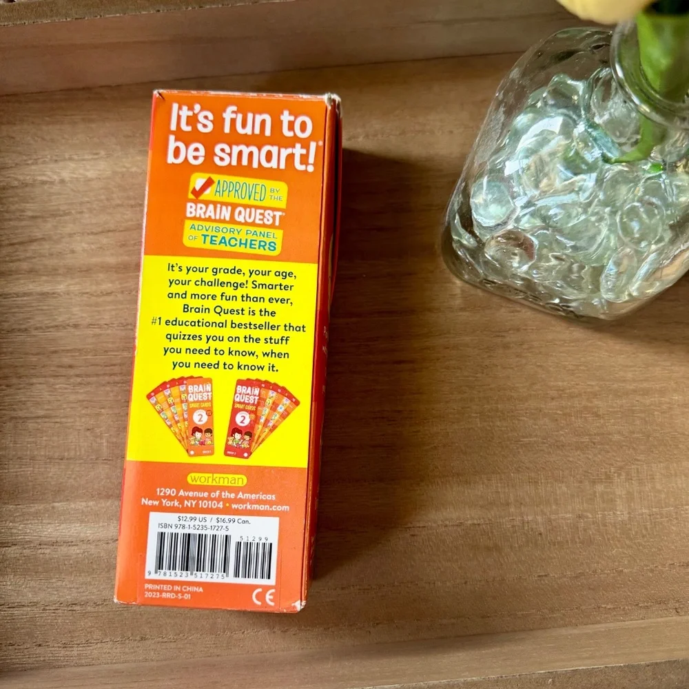 Brain Quest Smart Cards Grade‎ 2 Educational Learning Game Ages 7–8